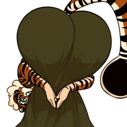 naomi_(highlandkall), praise_da_booty_(meme), highlandkall, anthro, butt