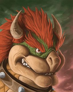 bowser, mario_bros, nintendo, deriaz, 2_horns