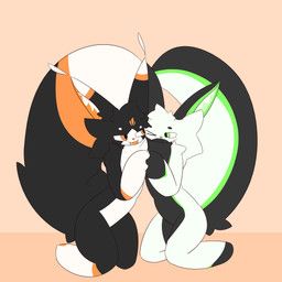 pingcat, tenooji, tenooji_(artist), affectionate, ambiguous_gender