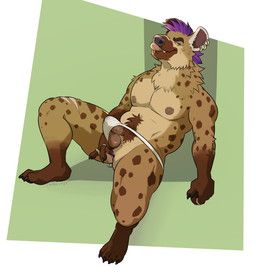 nastyspook, after_anal, anthro, balls, black_nose