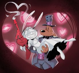 max_(sam_and_max), samuel_dog, sam_and_max, valentine's_day, estebon89