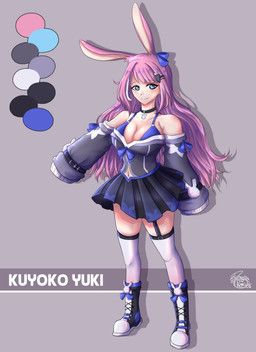 kuyoko_yuki, dragoneko06, accessory, animal_ears, animal_humanoid