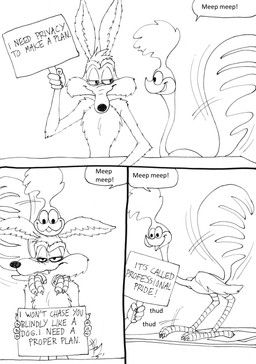 road_runner_(looney_tunes), wile_e._coyote, looney_tunes, warner_brothers, joopajoo
