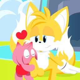 amy_chao, miles_prower, sega, sonic_the_hedgehog_(series), thewammy12