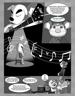 alice_(animal_crossing), dr._shrunk_(animal_crossing), k.k._slider, animal_crossing, nintendo