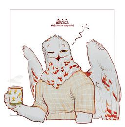 sd_planb, anthro, avian, back_wings, beak