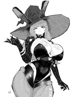 miregeist, animal_humanoid, big_breasts, breasts, choker
