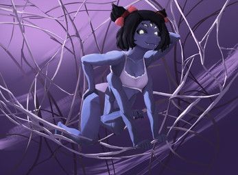 muffet, undertale, undertale_(series), kobrigel, 5_eyes