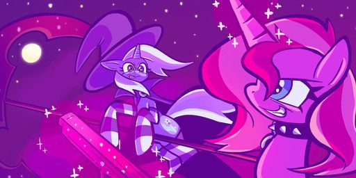 sunset_shimmer_(eg), trixie_(mlp), equestria_girls, friendship_is_magic, hasbro