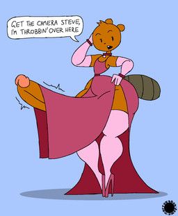 beaver_(beaver_and_steve), beaver_and_steve, thatdawgmurray, anthro, armwear