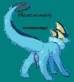 nintendo, pokemon, awesomeamongus, animal_genitalia, blue_body