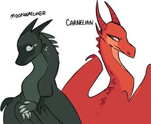 carnelian_(wof), moonwatcher_(wof), european_mythology, mythology, wings_of_fire