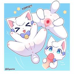 fuwi_(zyuuniie), zyuuniie, >_<, anus, bell