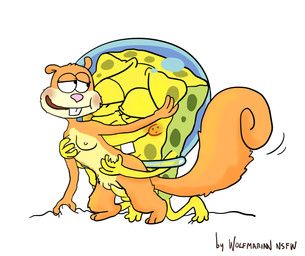 sandy_cheeks, spongebob_squarepants_(character), nickelodeon, spongebob_squarepants, wolfmarian