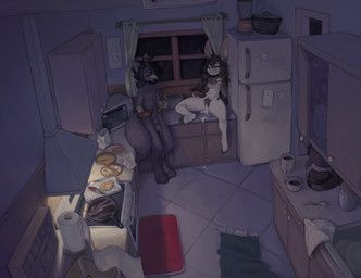 mythology, ittybittykittytittys, 3_toes, after_sex, ambience