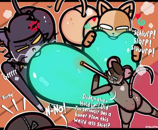 cheesepuff_(mykendyke), cookie_(mykendyke), stray_(mykendyke), tammy_(mykendyke), conditional_dnp