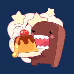 domo-kun, nhk, beebeedibapbeediboop, ambiguous_gender, blush