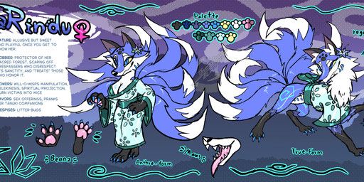 blizzate, 9_tails, animal_genitalia, animal_vulva, anthro