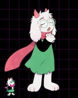ralsei, deltarune, undertale_(series), yukiyuno1760617, 2_horns