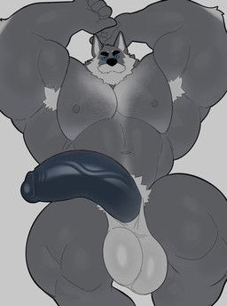 milkblend, anthro, arm_tuft, armpit_hair, armpit_tuft