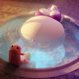 hannah_(pressurepurse), toriel, undertale_(series), pressurepurse, anthro