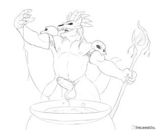 ciro_scales_(character), witch_doctor_(terraria), terraria, spelunker_sal, 5_fingers