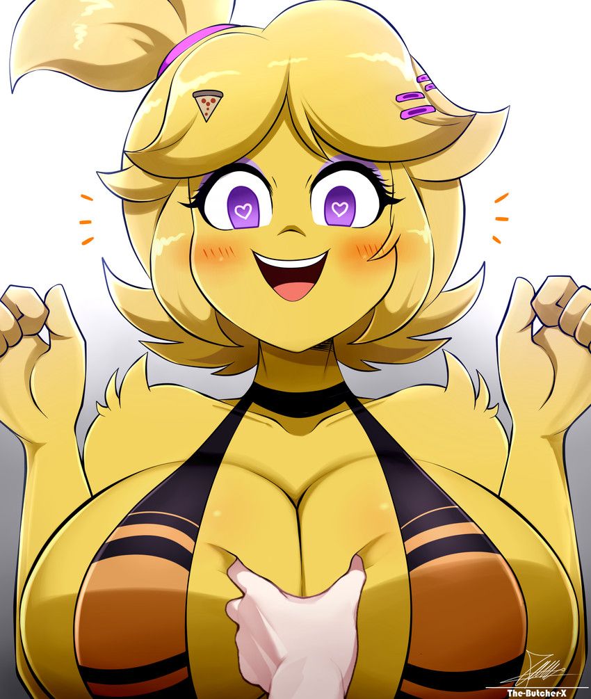 chica_(fnaf), chiku_(cryptiacurves), five_nights_at_freddy's, scottgames, the-butcher-x