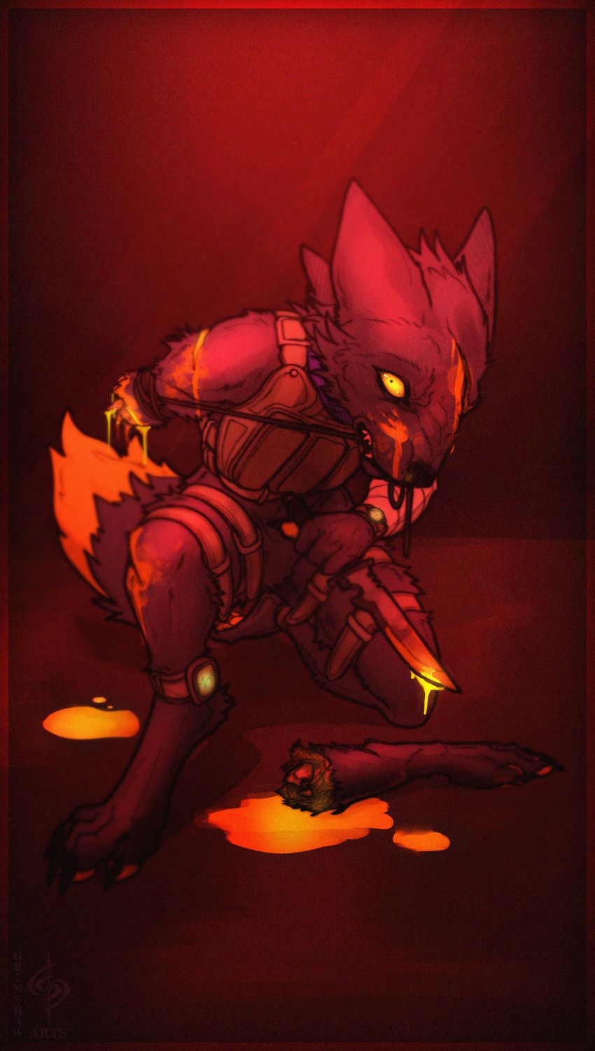 casualties:_unknown, grimshawarts, ambiguous_gender, amputation, anthro