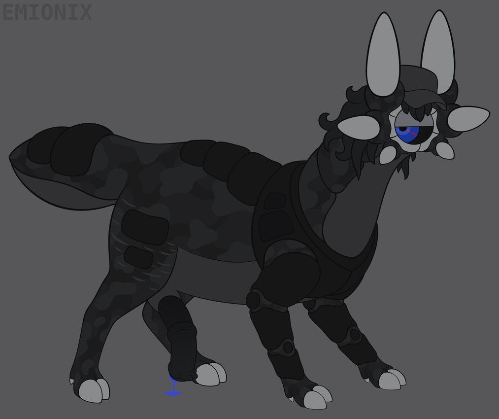 zero_storm, emionix, 1_eye, 6_ears, animal_genitalia