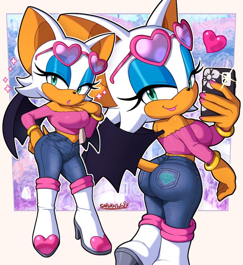 rouge_the_bat, sega, sonic_the_hedgehog_(series), sarukaiwolf, 5_fingers