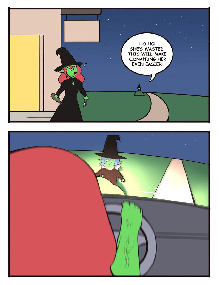 elphaba_(bonnymama7), selena_(bonnymama7), asgore_running_over_dess, bonnymama7, 5_fingers