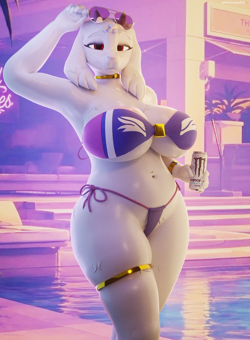 toriel, grand_theft_auto_vi, gta_vi_cover_girl, monster_energy, undertale_(series)