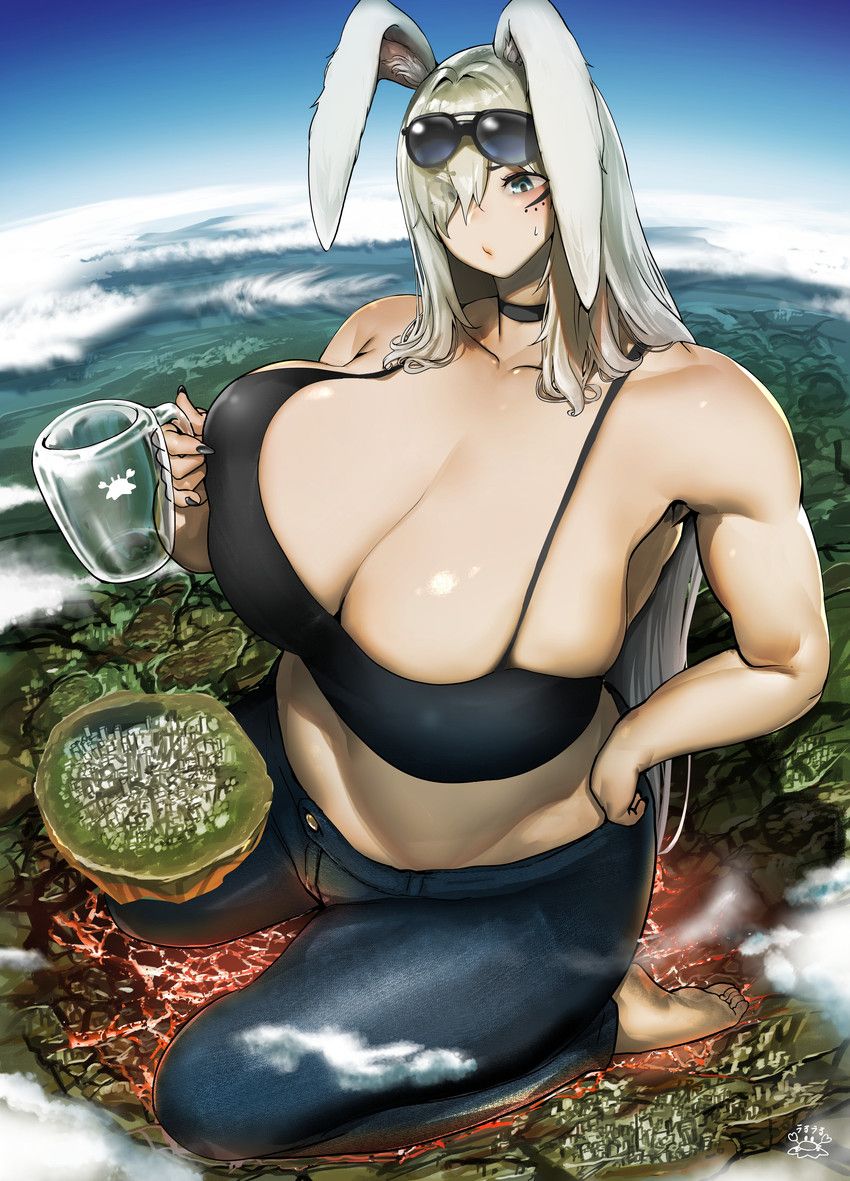 uru, 5_toes, animal_humanoid, barefoot, big_breasts