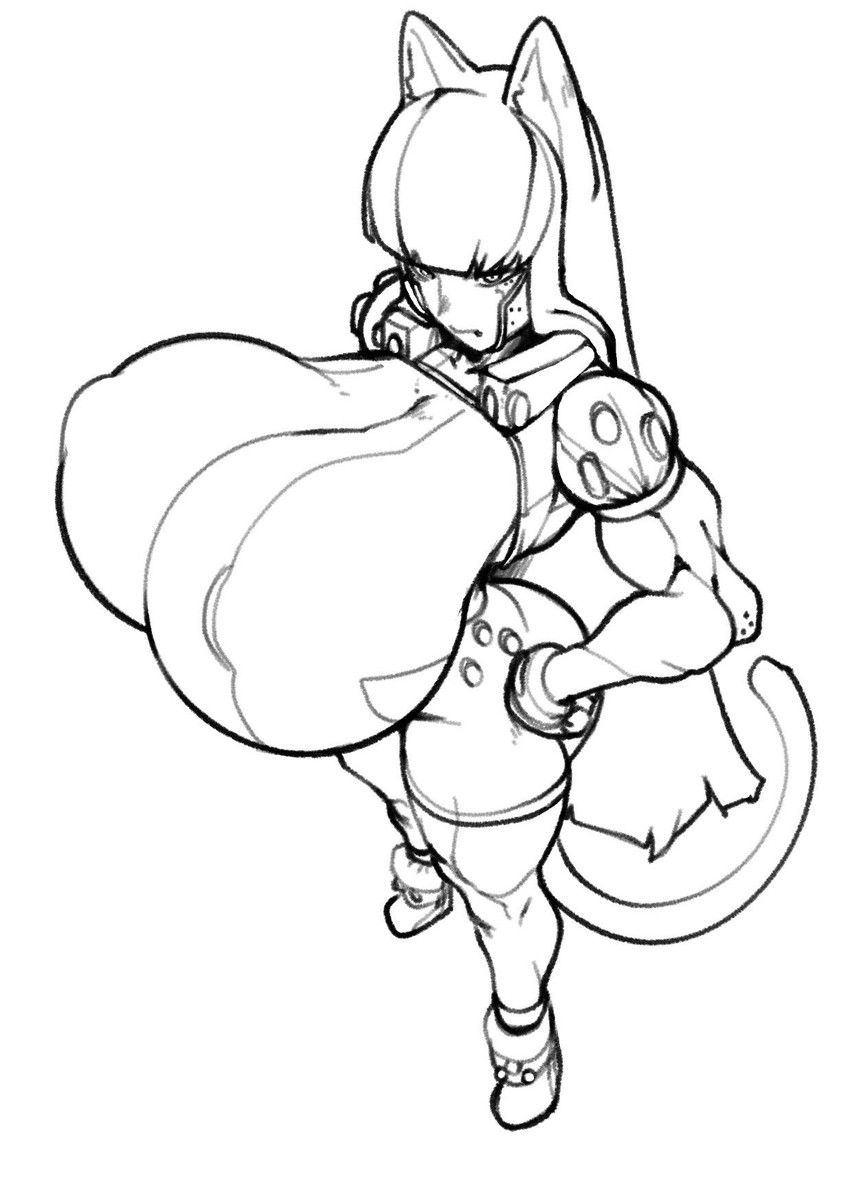 thevarking, animal_ears, animal_humanoid, big_breasts, big_butt