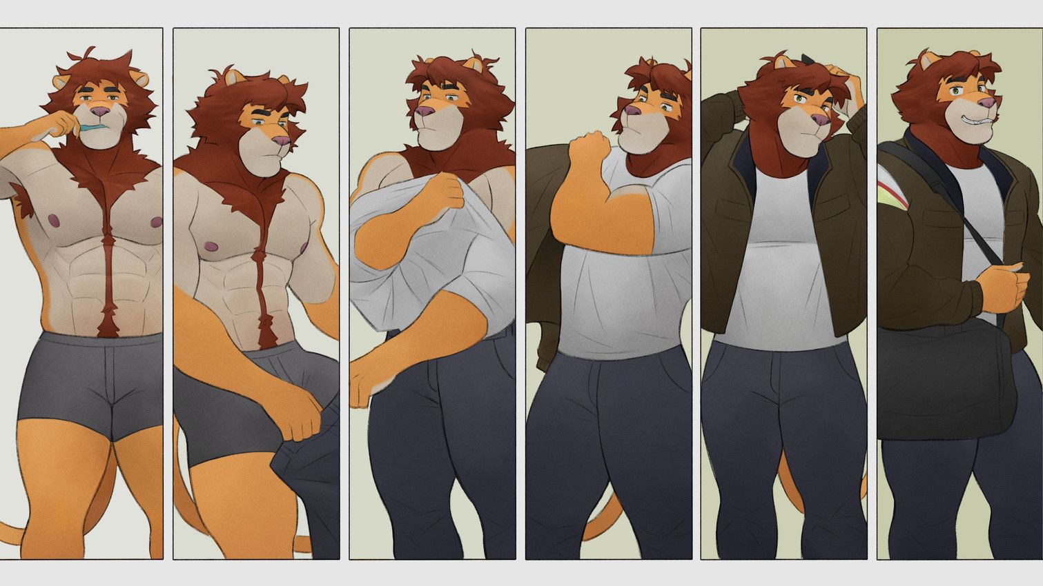 tom_(socially_awkward), socially_awkward, zaibatszu, 5_fingers, abs