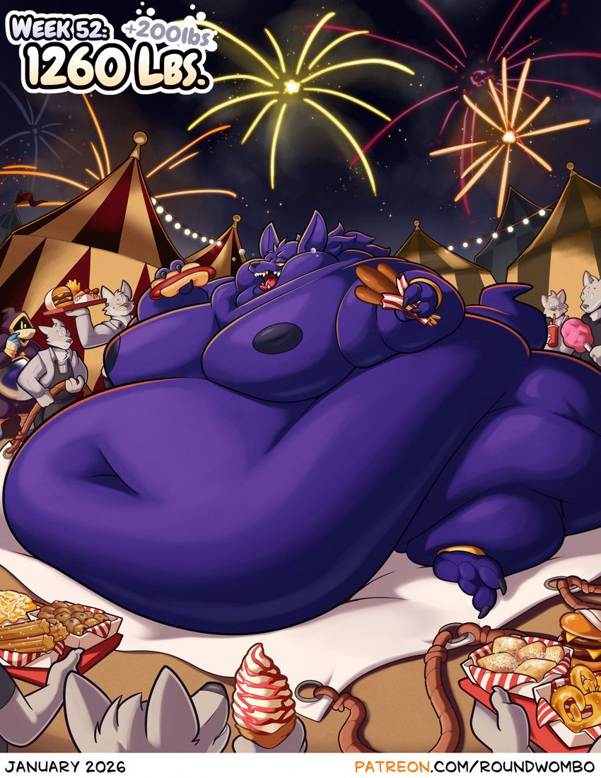 thamir_(roundwombo), roundwombo, ambiguous_species, amusement_park, anthro
