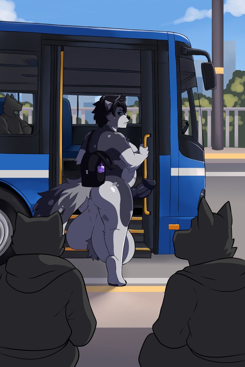 background_character, lilithdog, zairuz, ambiguous_gender, animal_genitalia