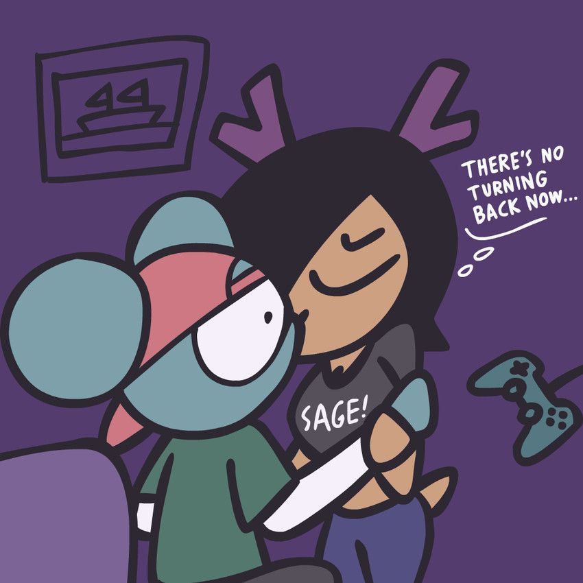 bonnposter, age_difference, anthro, arm_grab, babysitter