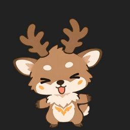 erlyndoe_(erlyndoe), ambiguous_gender, animated_gif, anthro, antlers