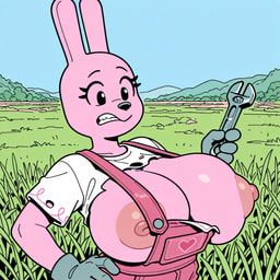 widget, anthro, areola, big_breasts, breasts