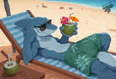 4_fingers, anthro, aquatic, athletic, athletic_male