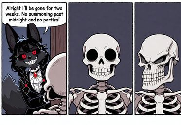 raithwyn_(plumm), animated_skeleton, anthro, black_body, black_clothing