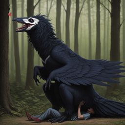 3_fingers, 3_toes, 5_fingers, ambiguous_gender, beak