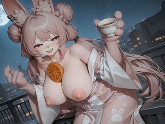 zhao_(zenless_zone_zero), 4_fingers, action_pose, ahoge, anthro