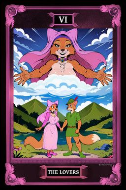 maid_marian, robin_hood, anthro, belt, brown_eyes