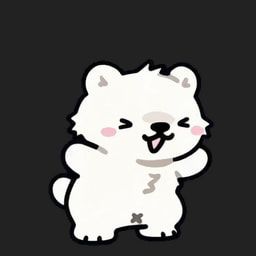 namsi_(namsi), ambiguous_gender, animated_gif, anthro, black_nose