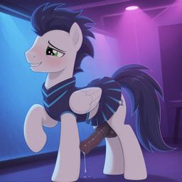 soarin_(mlp), wonderbolts_(mlp), animal_genitalia, animal_penis, anus