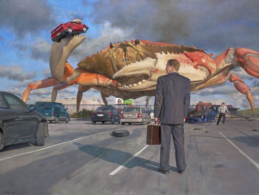 john_brosio, ambiguous_gender, arthropod, billboard, building