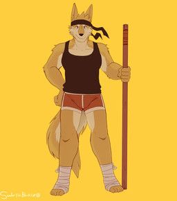 koiyaroid, 5_fingers, 5_toes, accessory, anthro