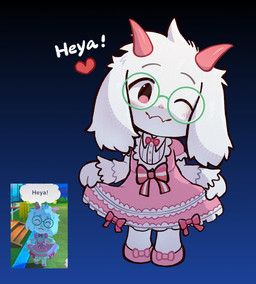 ralsei, deltarune, tomodachi_life, undertale_(series), yukiyuno1760617